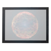 Een impressie van de kunstenaar van de supernova 1 notitieblok (Voorkant)