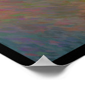 Een impressionistische kunstenaar schildert Richar Poster (Hoek)