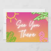 Een in de zon - 1e verjaardag kaart (Achterkant)