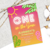 Een in de zon - Meisje 1e verjaardag Kaart