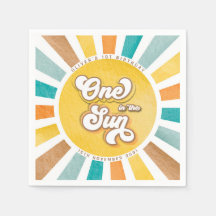 Een in de zon zonneschijn jongen 1e verjaardagsfee