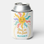 Eén in de zonnekoeler blikjeskoeler (Blikje Achterkant)