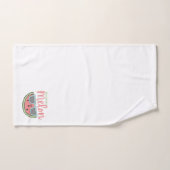 Een in een doekje meloenen bad handdoek (Handdoek)