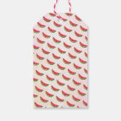 Een in een meloen 1e verjaardag dank u cadeaulabel (Achterkant)