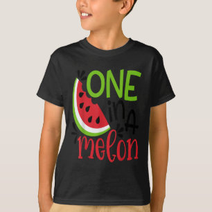 Een In Een Meloen Aardig Schattig Leuk Zomer Water T-shirt