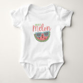 Een in een meloen Baby-pak Romper (Voorkant)
