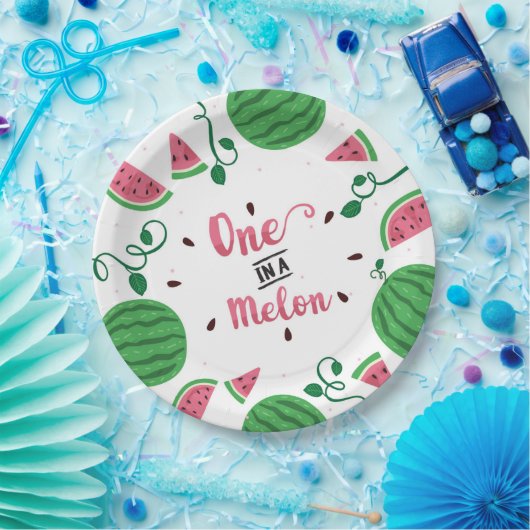 Een in een meloen Bord (Feest)