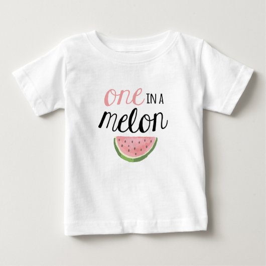 Eén in een meloen, eerste geboorte Shirt (Voorkant)