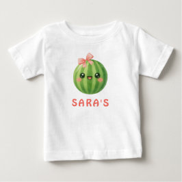 Eén in een Meloen Eerste Verjaardag Baby T-Shirt M
