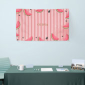 Eén in een Meloen | Eerste Verjaardag Collectie Spandoek (Beurs)