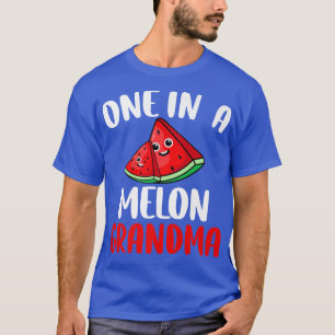 Een in een meloen gehakte watermeloenfamilie t-shirt