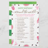 Een in een meloen Gelukkige Verjaardag over de hel (Voorkant / Achterkant)