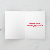 Eén in een meloen Grappige Valentijnskaart Kaart (Binnen)