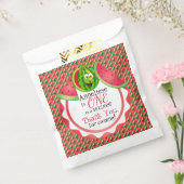 Een in een meloen Kind is jarig Bedankzakje (Gezegeld)