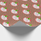 Een in een meloen Kind is jarig Cadeaupapier (Hoek)