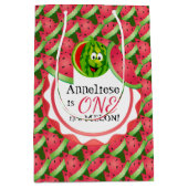 Een in een meloen Kind is jarig Medium Cadeauzakje (Voorkant)