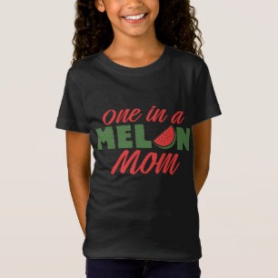 Een in een meloen moeder moeders watermeloen t-shirt