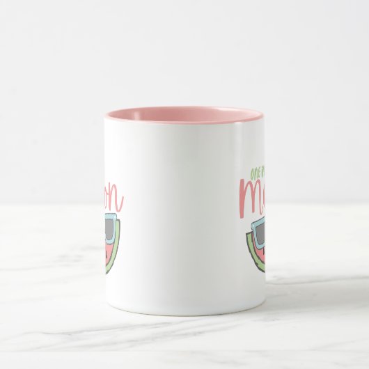 Eén in een meloen Mok (Midden)