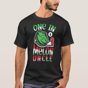 Een in een meloen oom voor een oom meloenen oom t-shirt