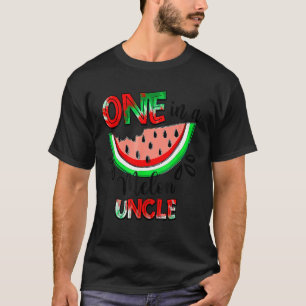 Eén In Een Meloen Oom Watermeloen Passende Familie T-shirt