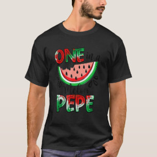 Een in een meloen Pepe Watermelon Matching Family  T-shirt