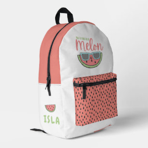 Een in een meloen rugzak
