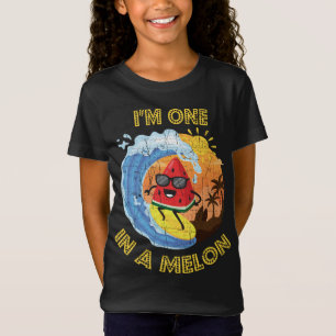 Een in een meloen Schattigee leuke zomer watermelo T-shirt