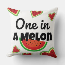 Een in een meloen Sierkussen: Sweet Summer Vibes