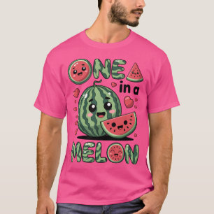 Eén in een meloen t-shirt