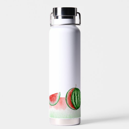 Een in een meloen: Thor koperen vacuüm Waterfles (Achterkant)