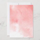 Een in een meloen verjaardag uitnodiging (Achterkant)