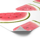 Een in een meloen Verjaardag Welkomstbord Poster (Hoek)