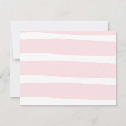 Een in een meloen, watermeloen Dank je, afbeelding Bedankkaart (Achterkant)