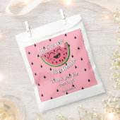 Een in een meloen Watermeloen Eerste Verjaardag Da Bedankzakje (Geknipt)