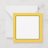 Een in een meloen Watermeloen Pun Notitiekaartje (Achterkant)