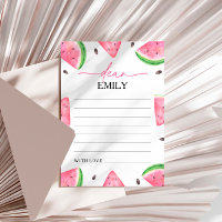 Een in een meloen watermeloen tijd capsule Kaart