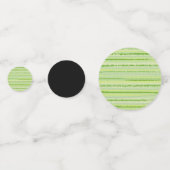 Een in een meloen Watermeloen Verjaardagstabel Confetti (Achterkanten)