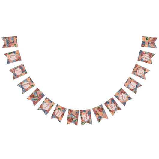 Een in een meloen - Zomervibes Verjaardag Vlaggetjes (Alle)