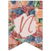 Een in een meloen - Zomervibes Verjaardag Vlaggetjes (Derde vlag)