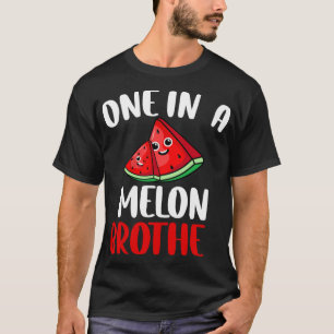 Een in een meloenbroeder van de watermeloenfamilie t-shirt