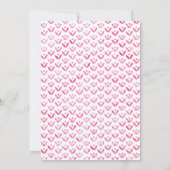 Eén in een Melon 1e Birthday-uitnodiging Kaart (Achterkant)