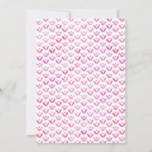 Eén in een Melon 1e Birthday-uitnodiging Kaart (Achterkant)