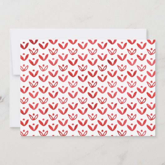 Eén in een Melon 1st Birthday Foto: Red Watermelon Kaart (Achterkant)