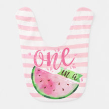 Eén in een Melon Baby Bib