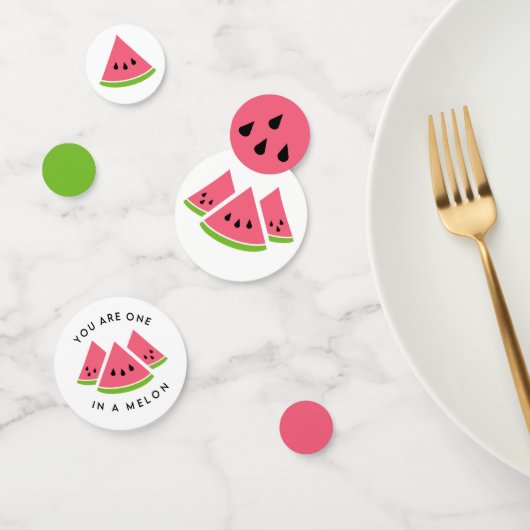 Eén in een Melon Confetti (Groep)