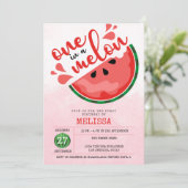 ÉÉN IN EEN MELON - EERSTE TWEEDE DAG KAART (Staand voorkant)