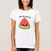 Een in een Melon Funny Watermelon Pun T-shirt (Voorkant)
