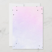 Eén in een Melon Girl 1ste Birthday Watermelon Sum Kaart (Achterkant)