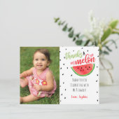 Eén in een Melon Hartelijk dank - Rood Kaart (Staand voorkant)