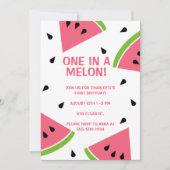 Eén in een Melon Kaart (Voorkant)